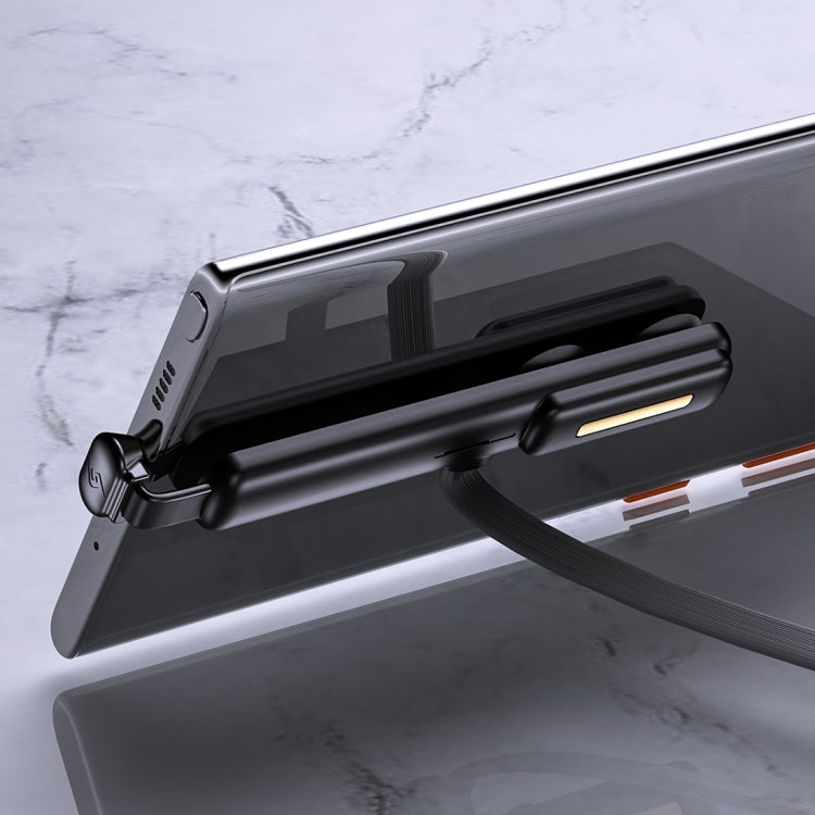 ROCK S2 2A Micro Double Suction Cup Design Gaming Charging Data Cable, Length: 120cm(Black)