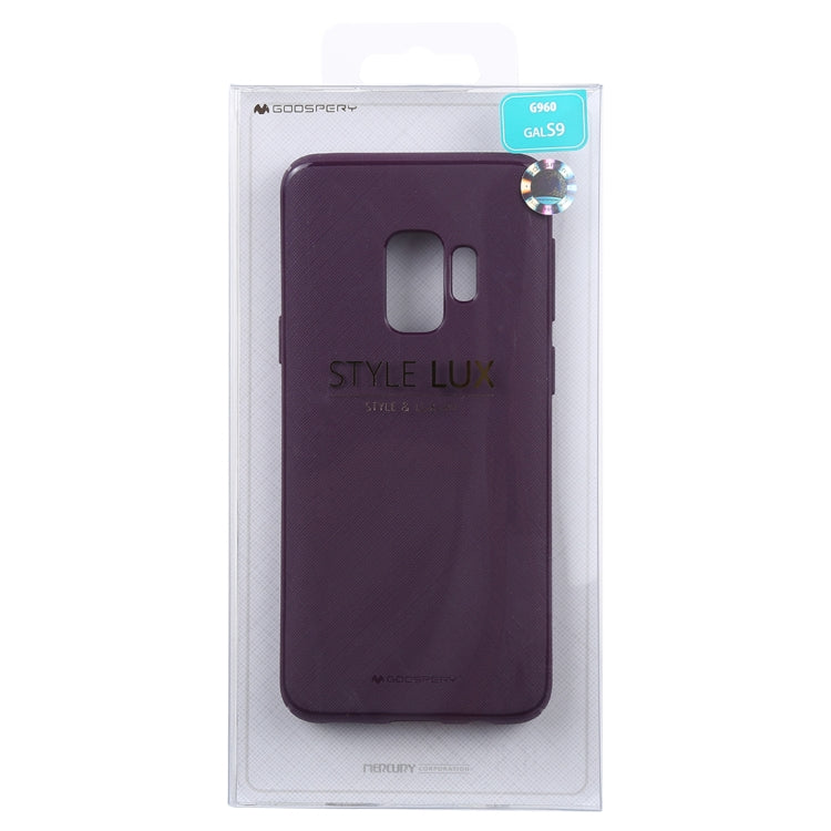 GOOSPERY STYLE LUX Shockproof Soft TPU Case for Galaxy S9