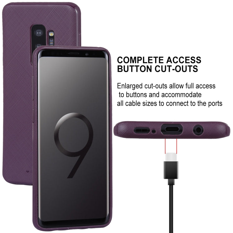 GOOSPERY STYLE LUX Shockproof Soft TPU Case for Galaxy S9+