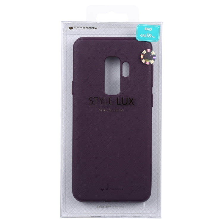 GOOSPERY STYLE LUX Shockproof Soft TPU Case for Galaxy S9+