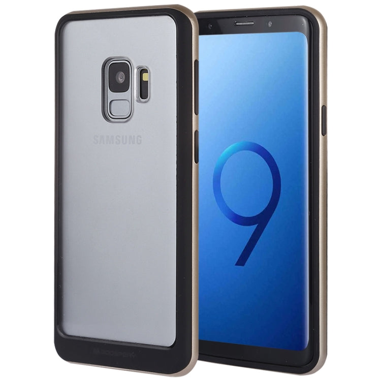 GOOSPERY New Bumper X for Galaxy S9 PC + TPU Shockproof Hard Protective Back Case