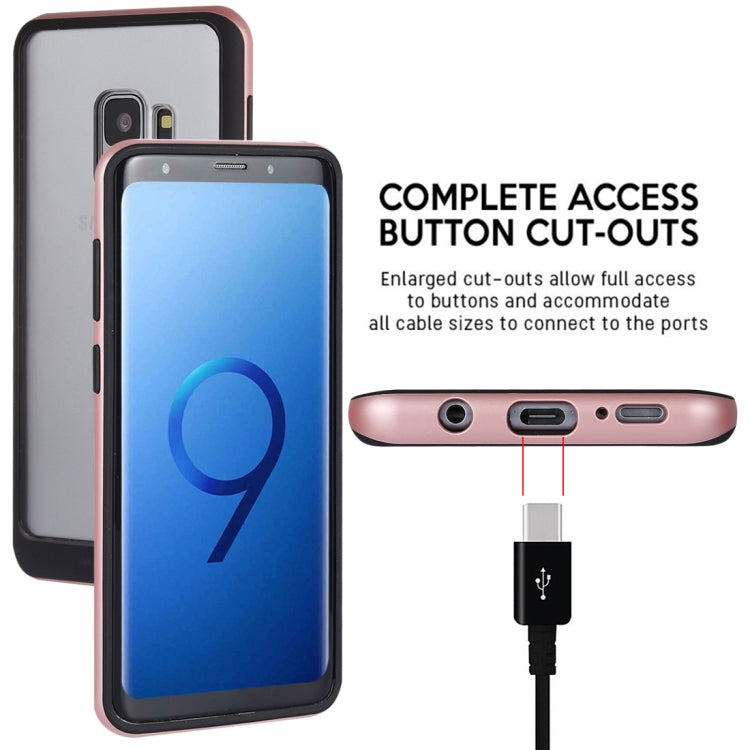 GOOSPERY New Bumper X for Galaxy S9 PC + TPU Shockproof Hard Protective Back Case