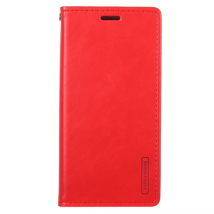 GOOSPERY BLUE MOON FLIP Series Crazy Horse Texture Horizontal Flip Leather Case for Galaxy S10e, with Holder & Card Slots & Wallet