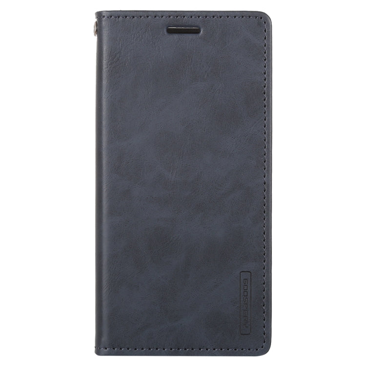 GOOSPERY BLUE MOON FLIP Series Crazy Horse Texture Horizontal Flip Leather Case for Galaxy S10, with Holder & Card Slots & Wallet