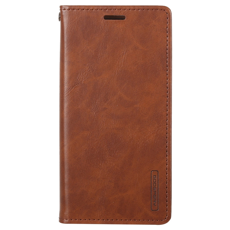 GOOSPERY BLUE MOON FLIP Series Crazy Horse Texture Horizontal Flip Leather Case for Galaxy S10, with Holder & Card Slots & Wallet