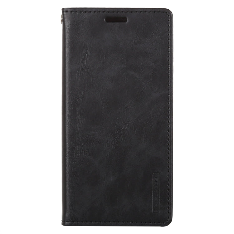 GOOSPERY BLUE MOON FLIP Series Crazy Horse Texture Horizontal Flip Leather Case for Galaxy S10+, with Holder & Card Slots & Wallet