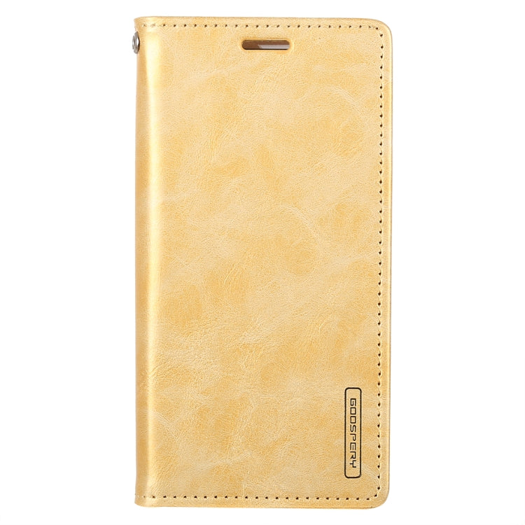 GOOSPERY BLUE MOON FLIP Series Crazy Horse Texture Horizontal Flip Leather Case for Galaxy S10+, with Holder & Card Slots & Wallet