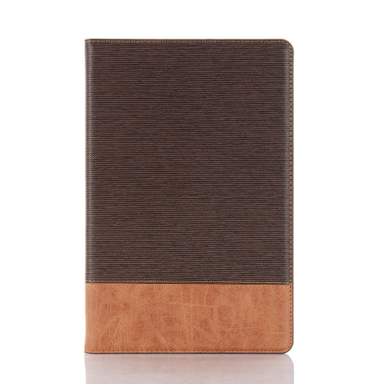 For Galaxy Tab S6 T860 / T865 Cross Texture Horizontal Flip Leather Case with Holder & Card Slots & Wallet