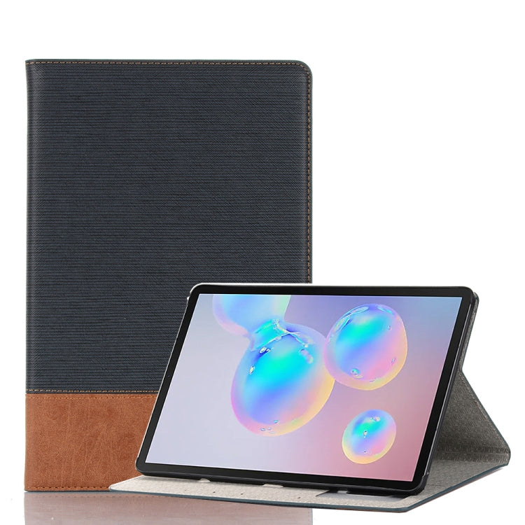 For Galaxy Tab S6 T860 / T865 Cross Texture Horizontal Flip Leather Case with Holder & Card Slots & Wallet