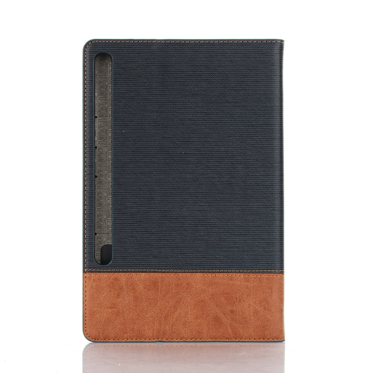 For Galaxy Tab S6 T860 / T865 Cross Texture Horizontal Flip Leather Case with Holder & Card Slots & Wallet