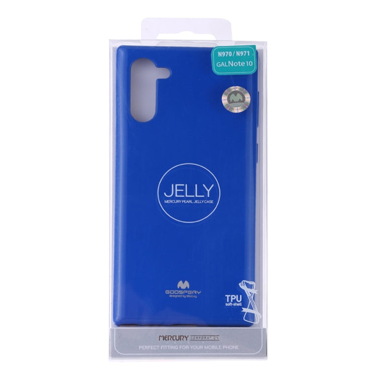 GOOSPERY JELLY TPU Shockproof and Scratch Case for Galaxy Note 10