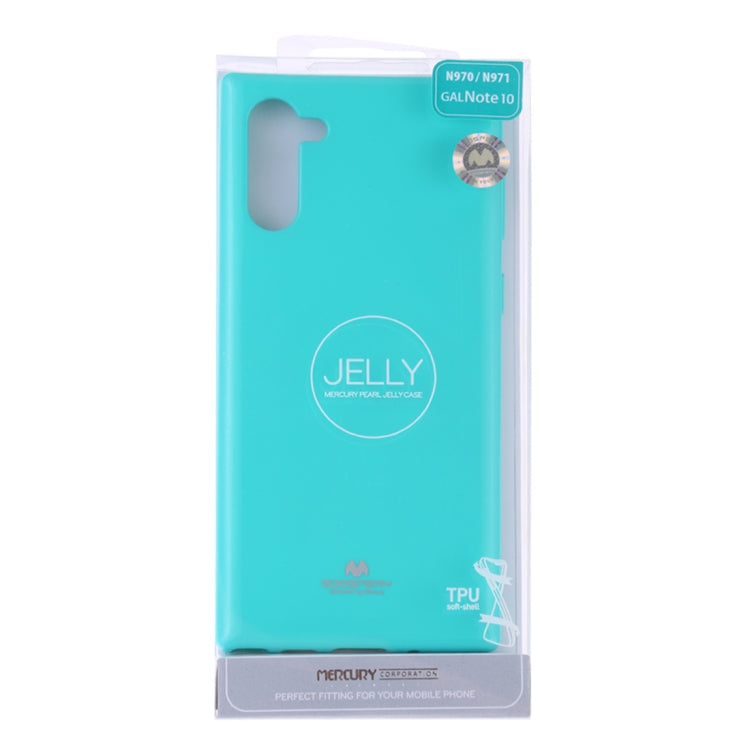 GOOSPERY JELLY TPU Shockproof and Scratch Case for Galaxy Note 10