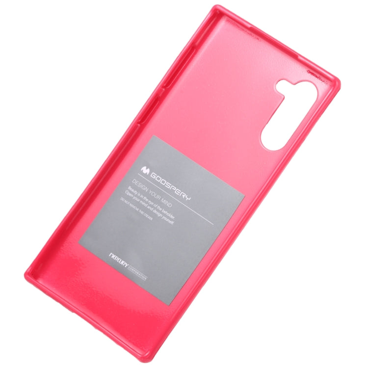 GOOSPERY JELLY TPU Shockproof and Scratch Case for Galaxy Note 10
