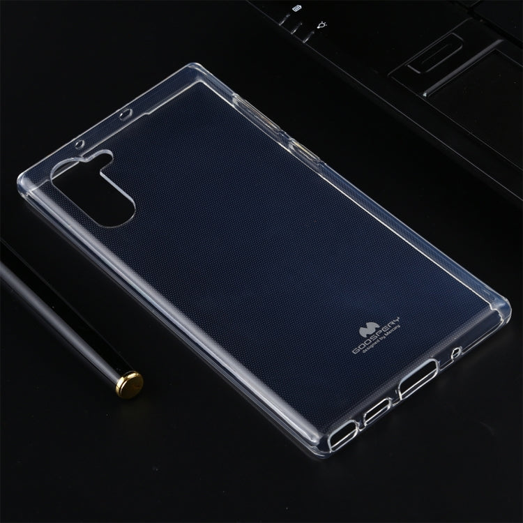 GOOSPERY JELLY TPU Shockproof and Scratch Case for Galaxy Note 10
