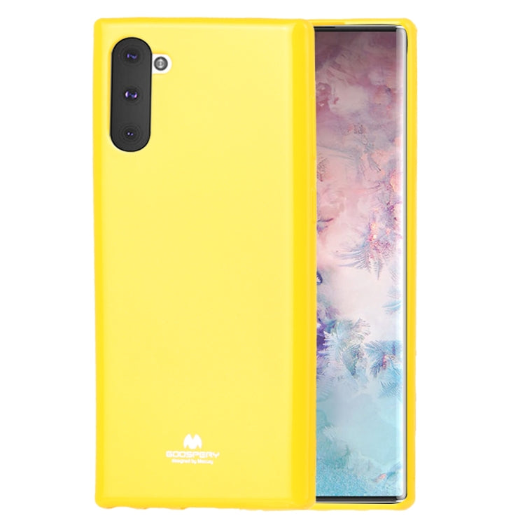 GOOSPERY JELLY TPU Shockproof and Scratch Case for Galaxy Note 10