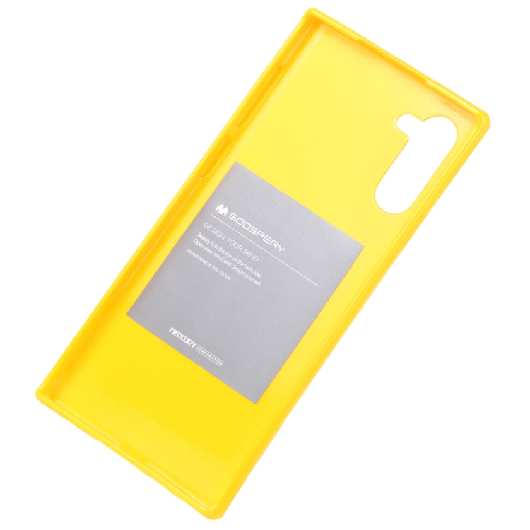 GOOSPERY JELLY TPU Shockproof and Scratch Case for Galaxy Note 10