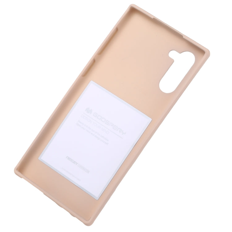 GOOSPERY SF JELLY TPU Shockproof and Scratch Case for Galaxy Note 10