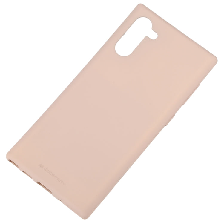 GOOSPERY SF JELLY TPU Shockproof and Scratch Case for Galaxy Note 10