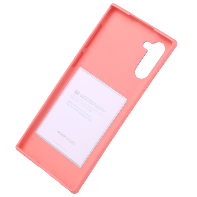 GOOSPERY SF JELLY TPU Shockproof and Scratch Case for Galaxy Note 10