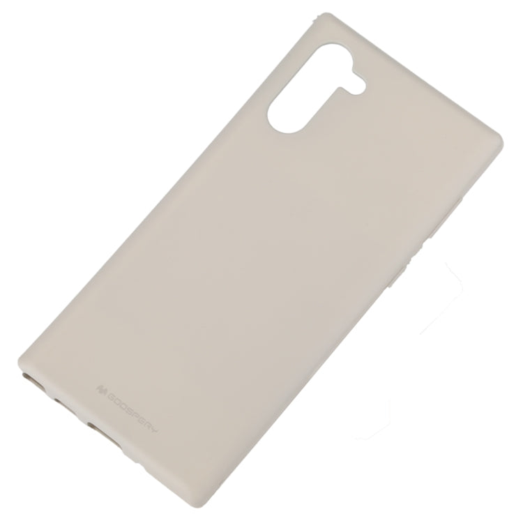 GOOSPERY SF JELLY TPU Shockproof and Scratch Case for Galaxy Note 10