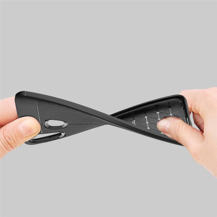 Litchi Texture TPU Shockproof Case for Galaxy A30