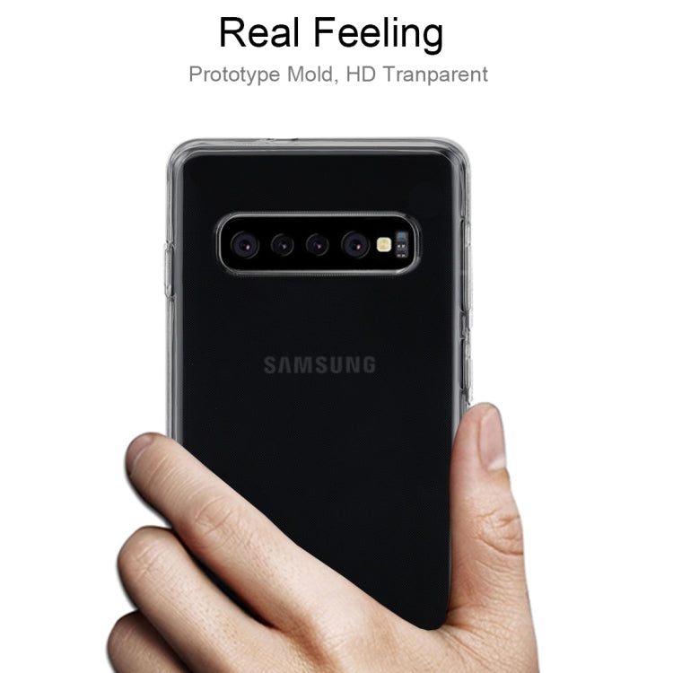 0.75mm Ultrathin Transparent TPU Soft Protective Case for Samsung Galaxy S10