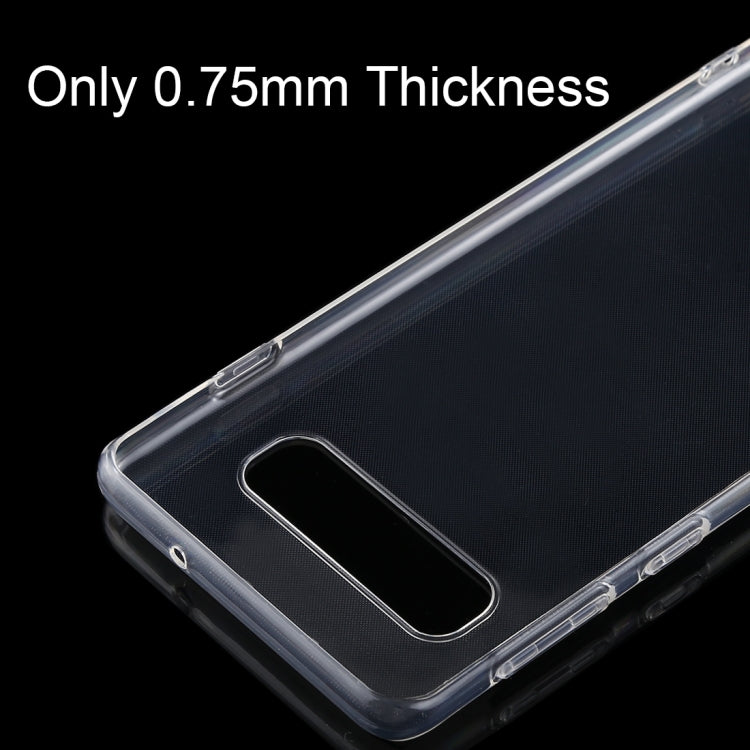 0.75mm Ultrathin Transparent TPU Soft Protective Case for Samsung Galaxy S10