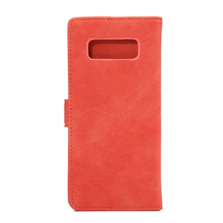 For Galaxy Note 8 Sheep Bar Material PU + PC Horizontal Flip Leather Protective Case with Holder & Card Slots & Wallet & Photo Frame