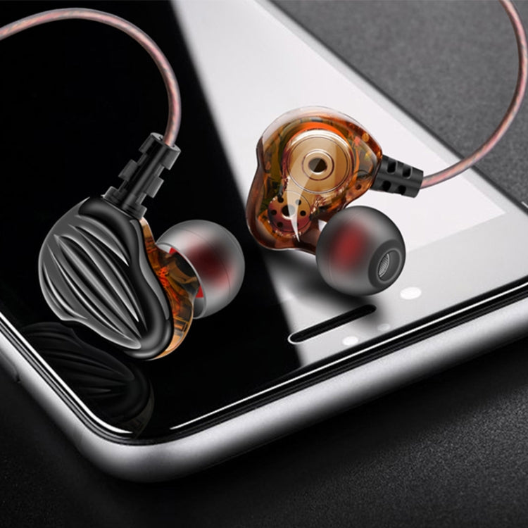 QKZ CK4 HIFI In-ear Four-unit Music Headphones