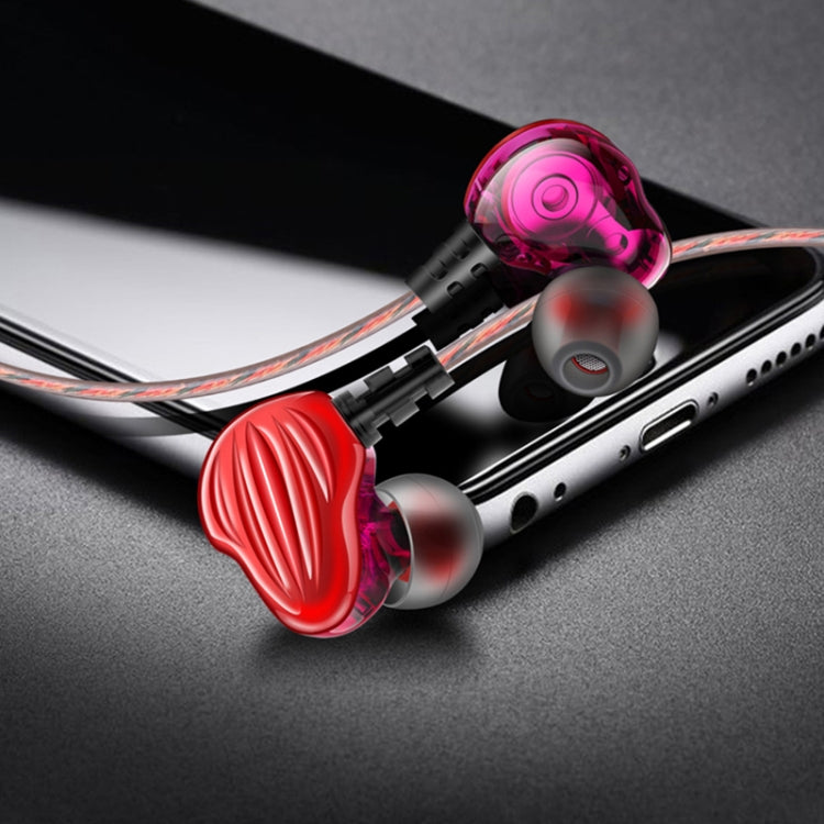 QKZ CK4 HIFI In-ear Four-unit Music Headphones