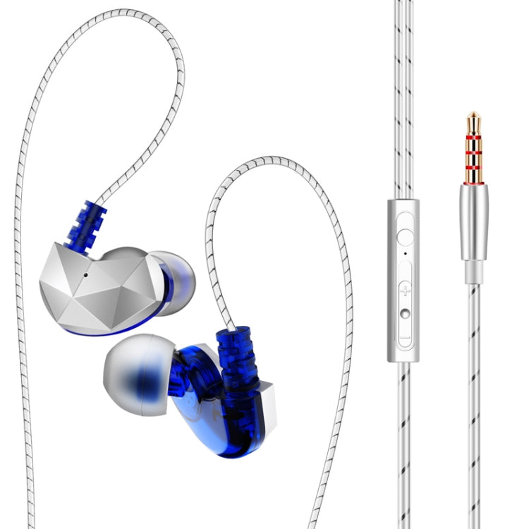 QKZ CK6 HIFI In-ear Plastic Material Music Headphones