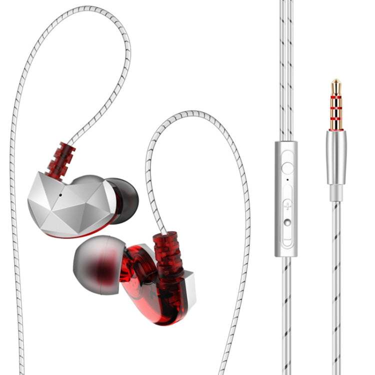 QKZ CK6 HIFI In-ear Plastic Material Music Headphones