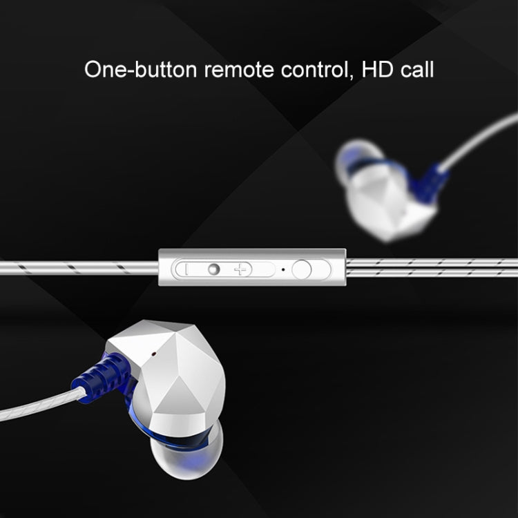QKZ CK6 HIFI In-ear Plastic Material Music Headphones