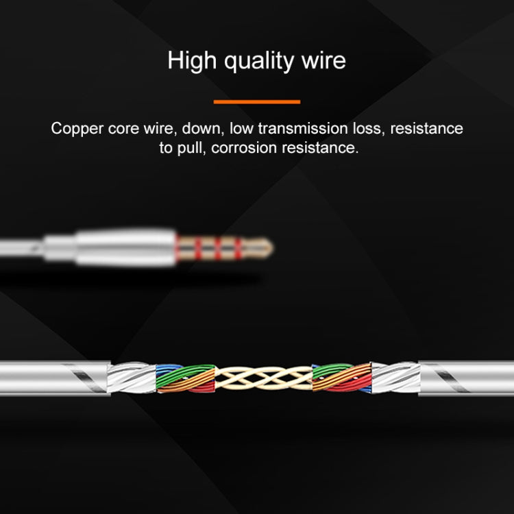 QKZ CK6 HIFI In-ear Plastic Material Music Headphones