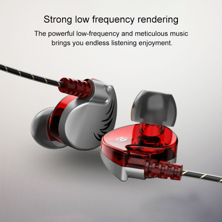 QKZ CK7 Fashion Sports Bass Music Headphones