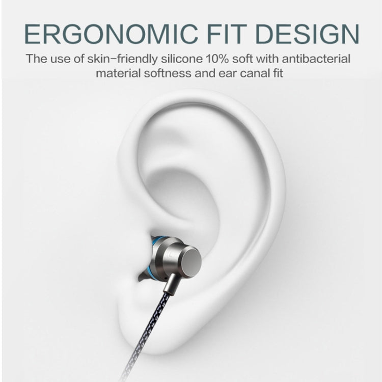 QKZ DM1 High Quality In-ear Sports Music Headphones (Gold)