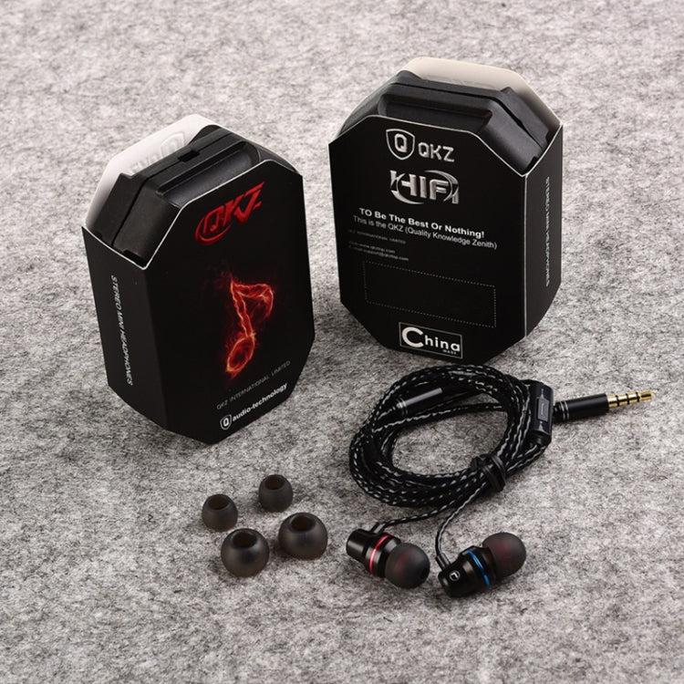 QKZ DM1 High Quality In-ear Sports Music Headphones (Gold)