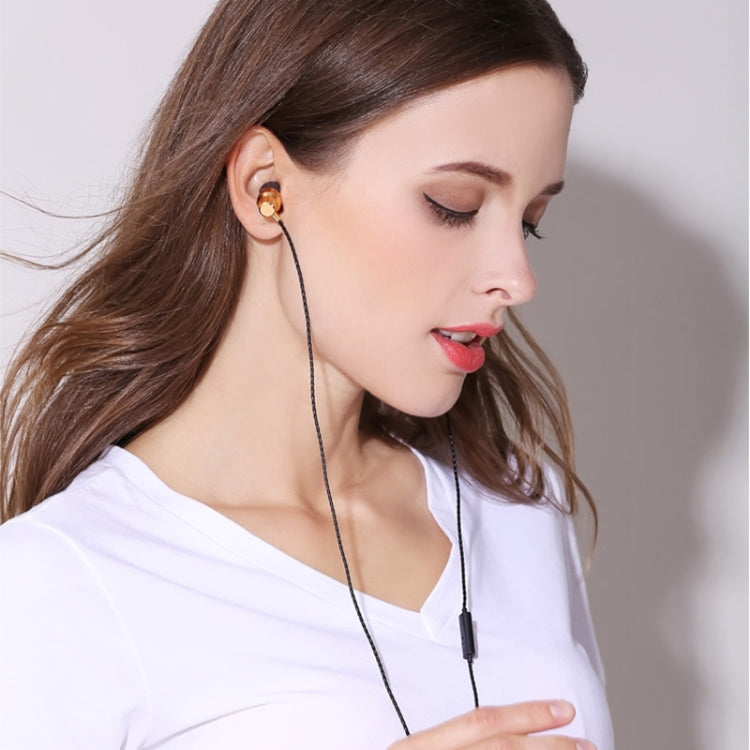 QKZ DM1 High Quality In-ear Sports Music Headphones (Gold)