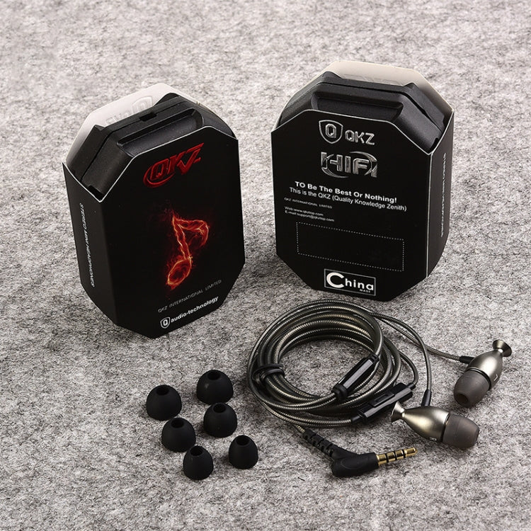 QKZ DM2 High Quality In-ear Sports Music Headphones, Basic Version