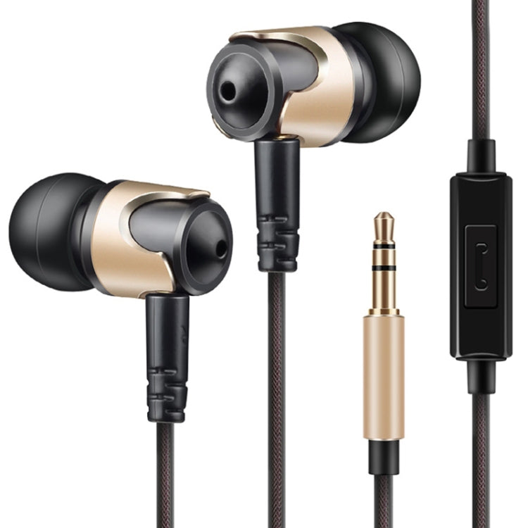 QKZ DM4 High Quality In-ear Sports Music Headphones, Microphone Version