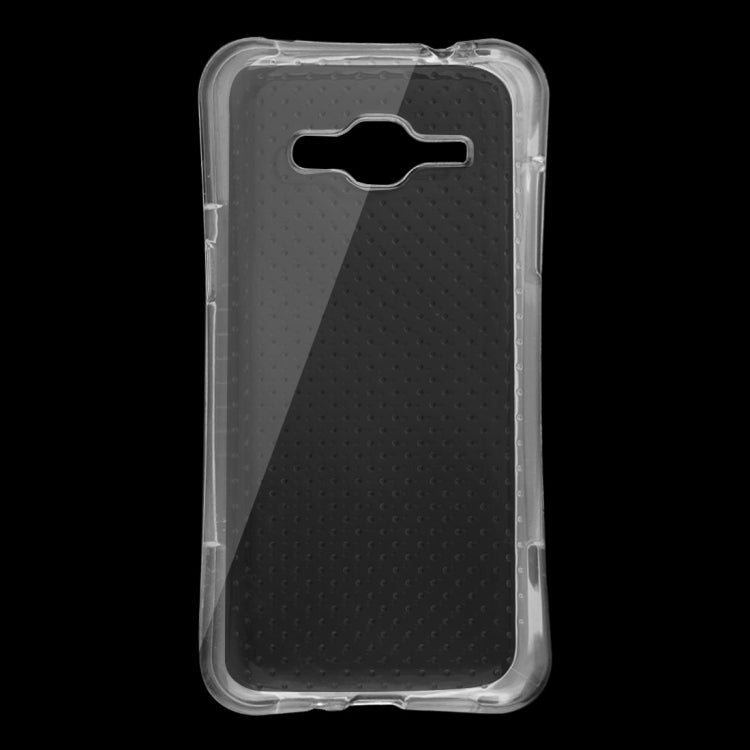 For Galaxy J2 Shock-resistant Cushion TPU Protective Case(Transparent)