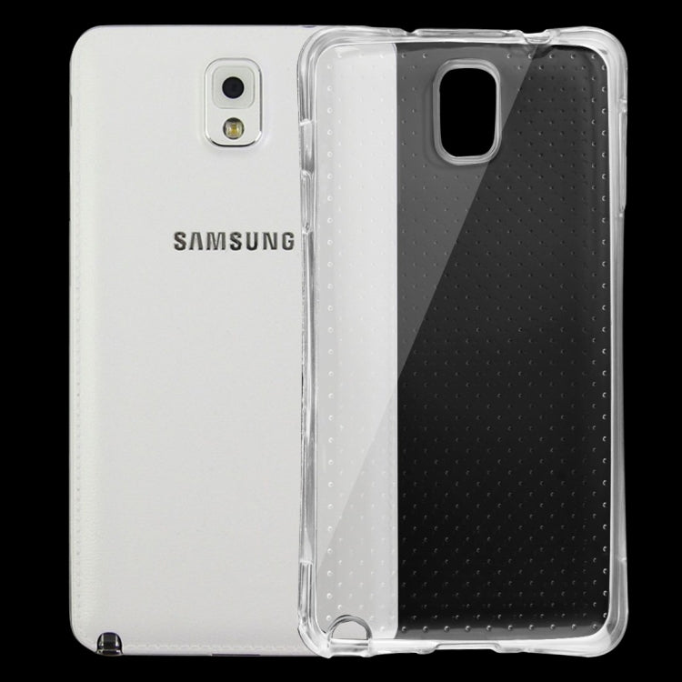 For Galaxy Note 3 / N900 Shock-resistant Cushion TPU Protective Case(Transparent)