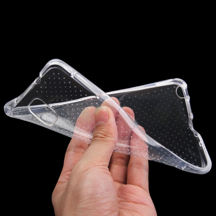 For Galaxy Note 3 / N900 Shock-resistant Cushion TPU Protective Case(Transparent)