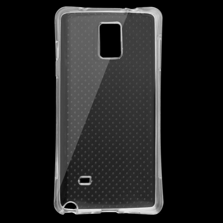 For Galaxy Note 4 / N910 Shock-resistant Cushion TPU Protective Case(Transparent)