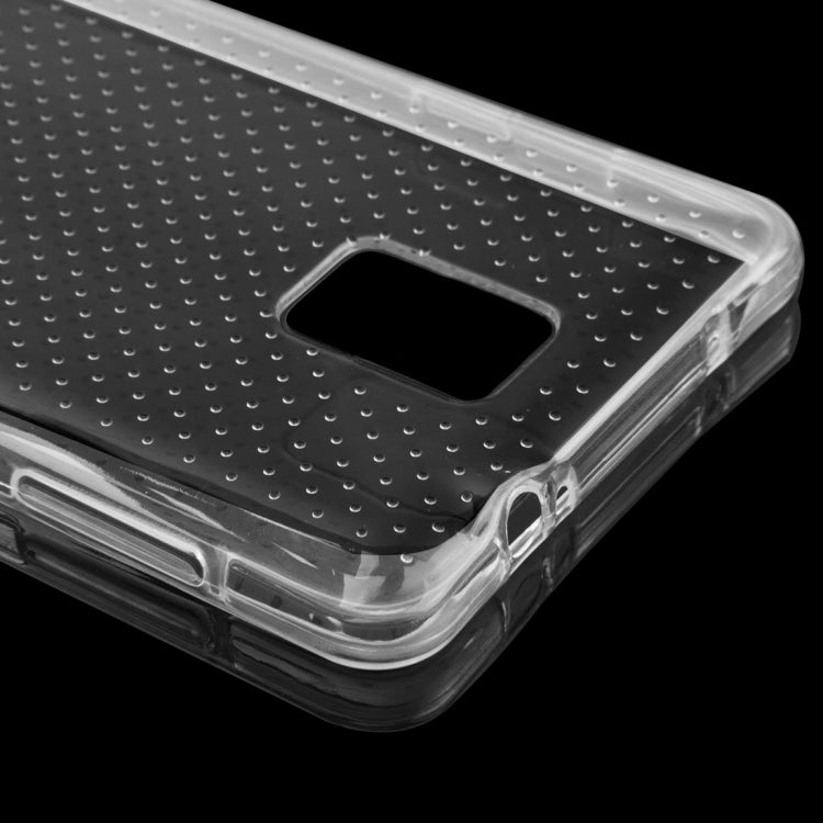 For Galaxy Note 4 / N910 Shock-resistant Cushion TPU Protective Case(Transparent)