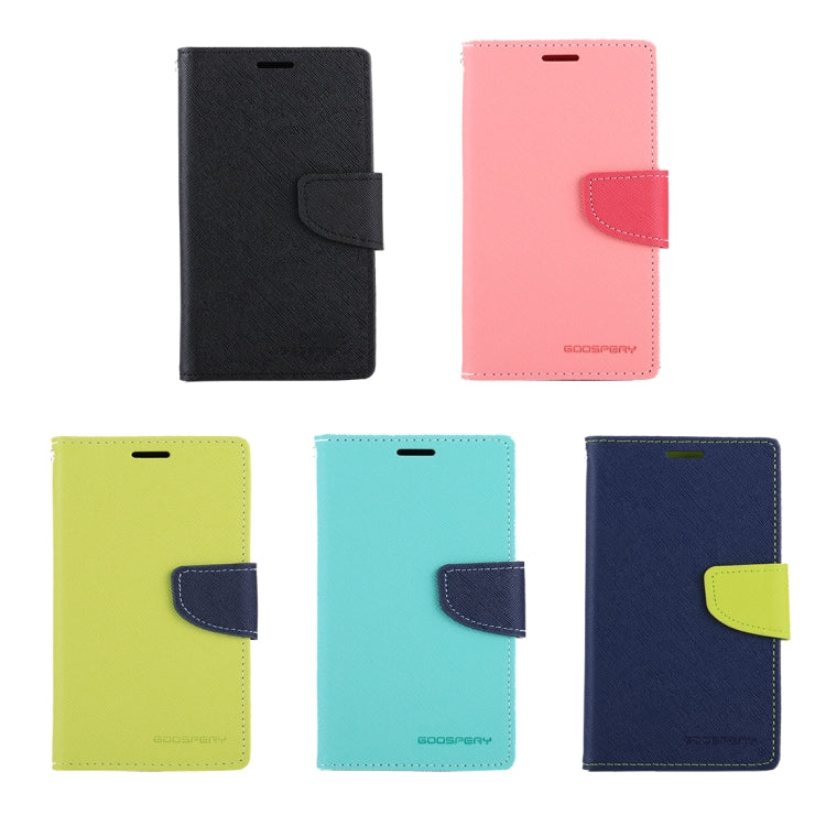 GOOSPERY FANCY DIARY for Galaxy S9 Cross Texture Horizontal Flip Leather Case with Card Slots & Wallet & Holder