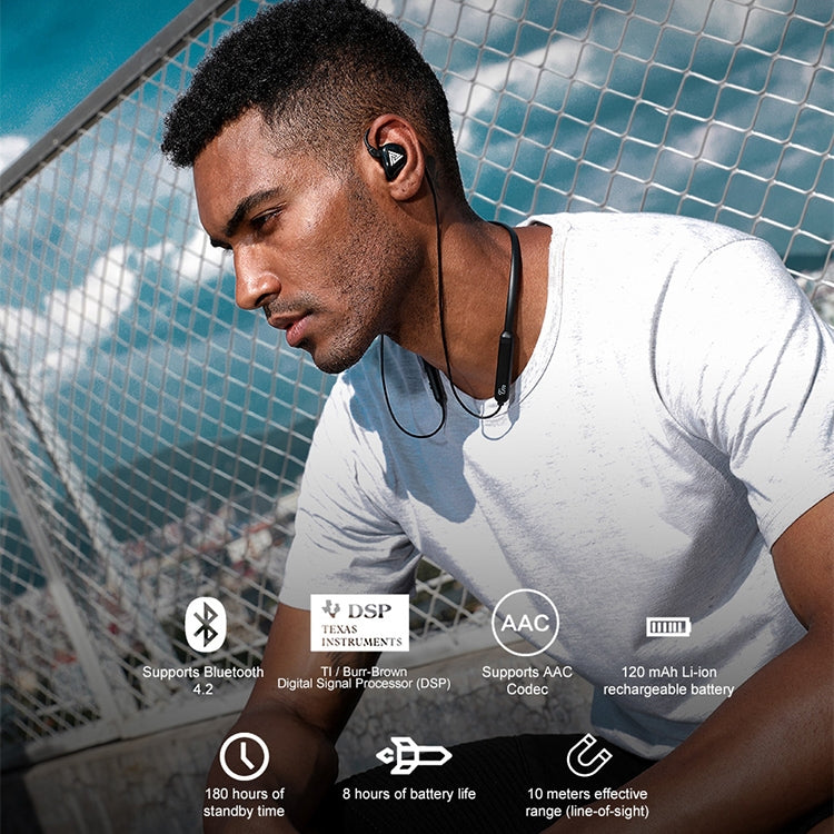 QKZ VK1 VK2 VK6 V80 Headset Bluetooth Upgrade Line 0.75 Plug and Play Sports Stereo Light Hanging Ears