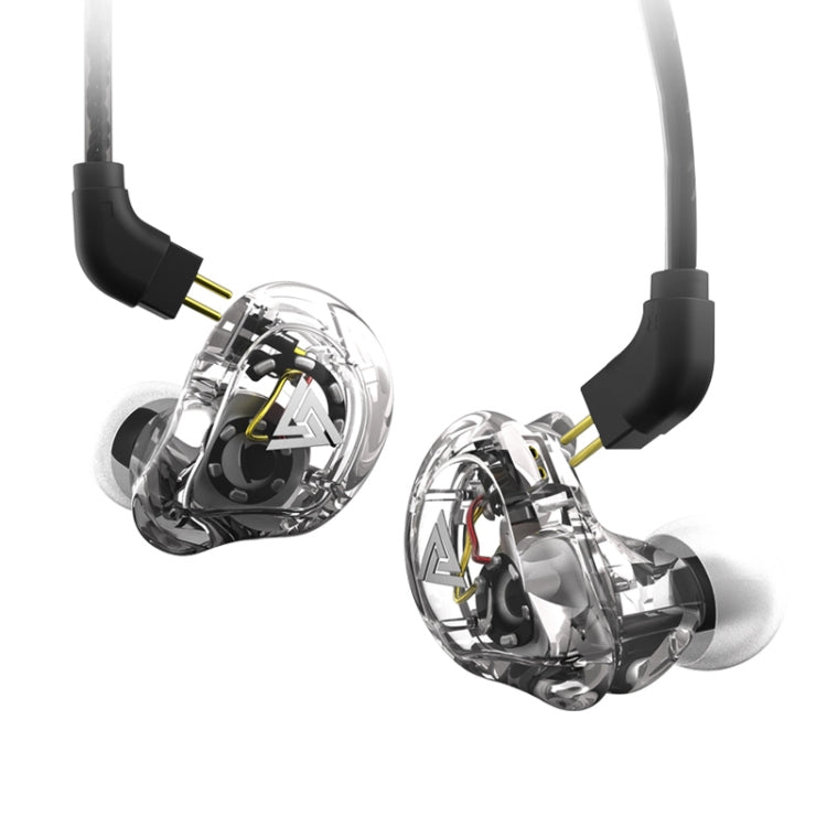QKZ VK1 Plug-in Design Four-unit Music Headphones, Support for Changing Lines Basic Version