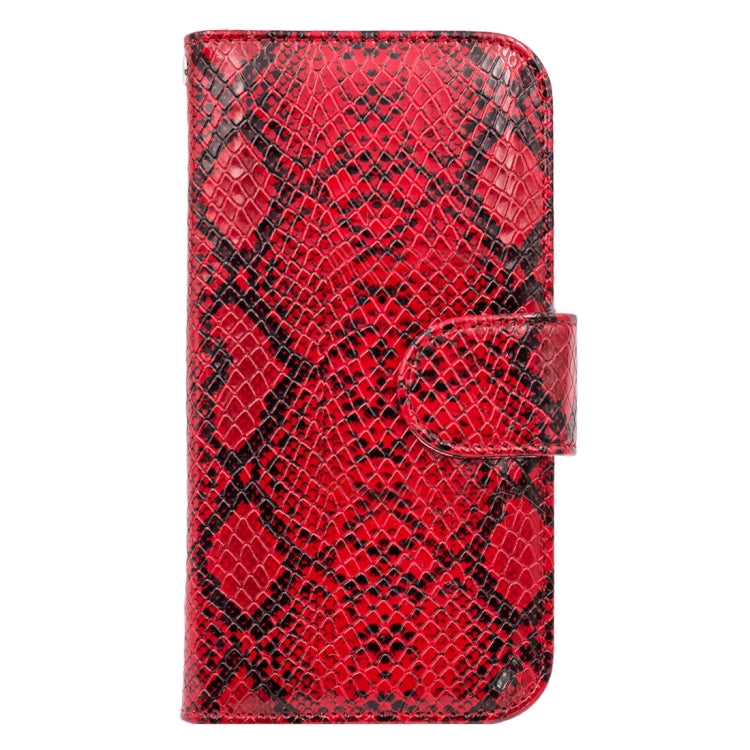 For Galaxy S7 Edge / G935 Snakeskin Texture Horizontal Flip Leather Case with Wallet & Holder & Card Slots