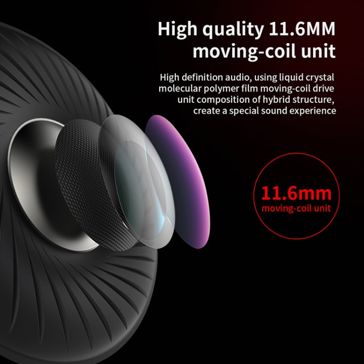 QKZ VK2 0.75 Pin Interchangeable Coaxial Four Unit Music Headphones ,  Microphone Version